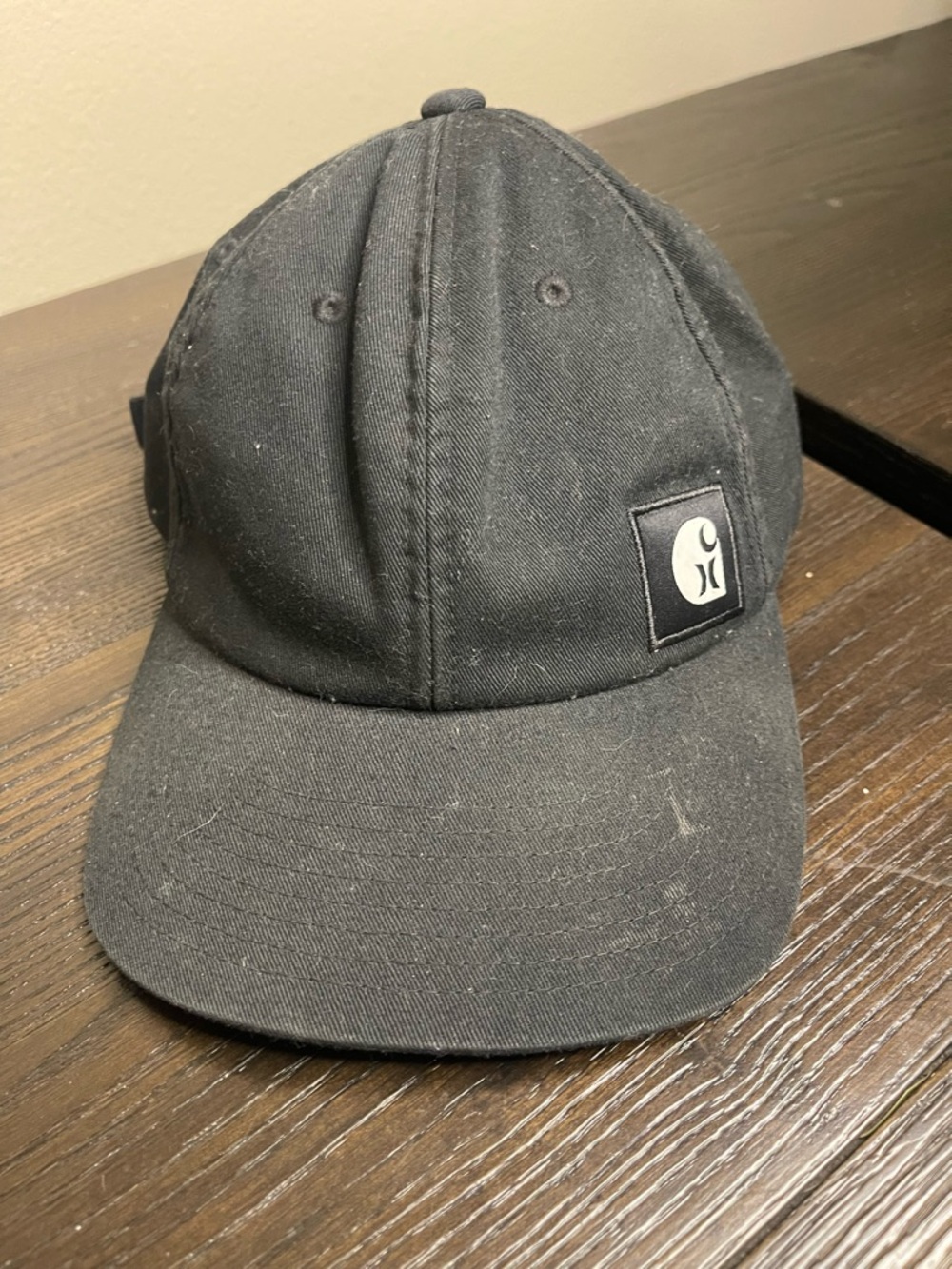 Carhartt Hurley Black Cotton Dad Hat Adjustable Snapback